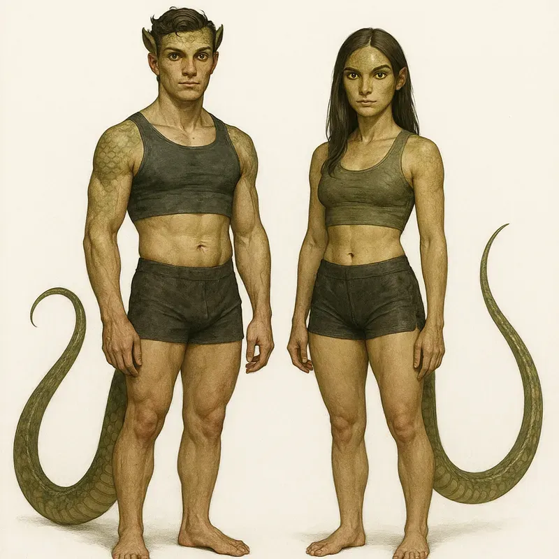 Semihuman Character Pairs