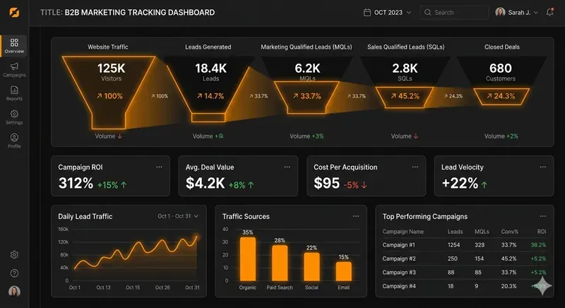 Dynamic Dark Mode B2b Saas Layouts