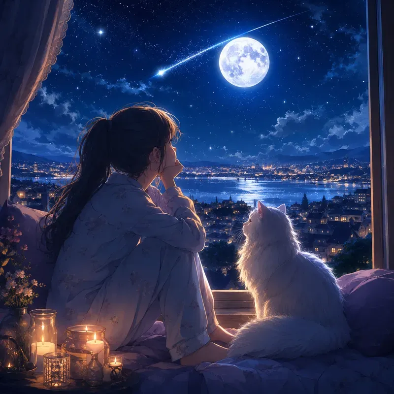 Moonlit Window Wonders