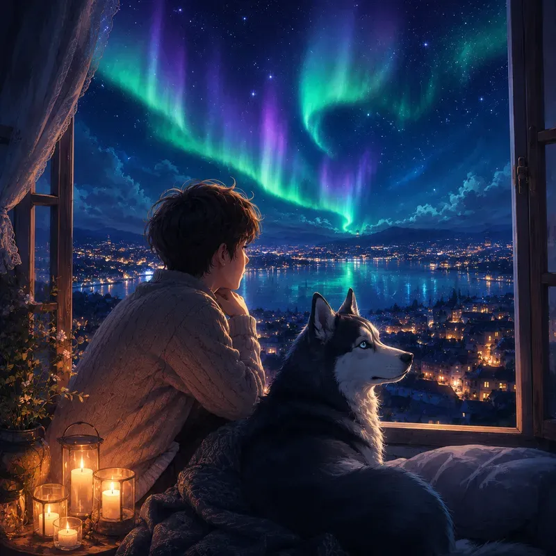 Moonlit Window Wonders