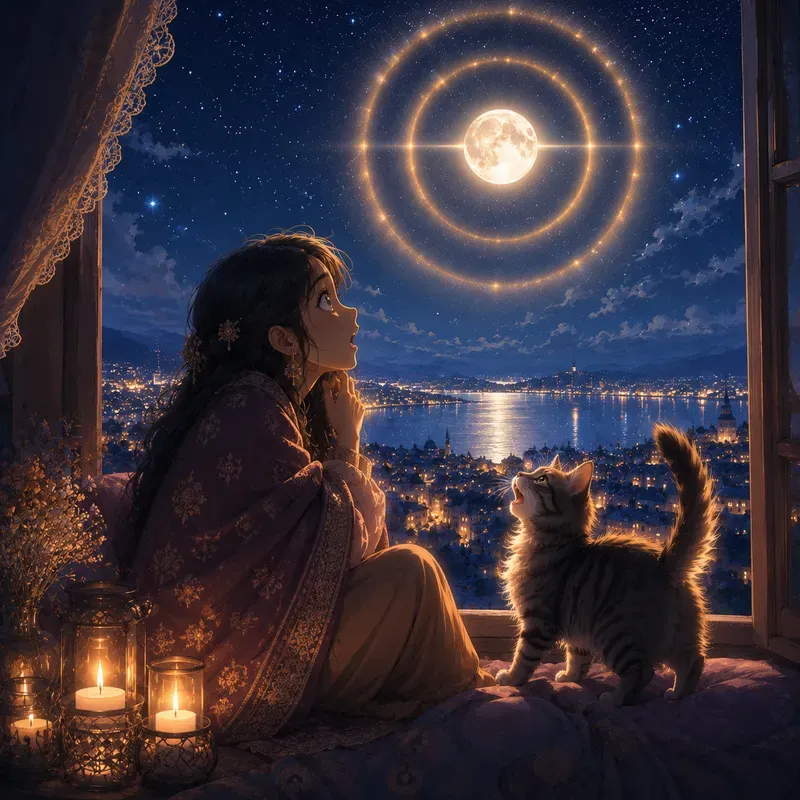 Moonlit Window Wonders