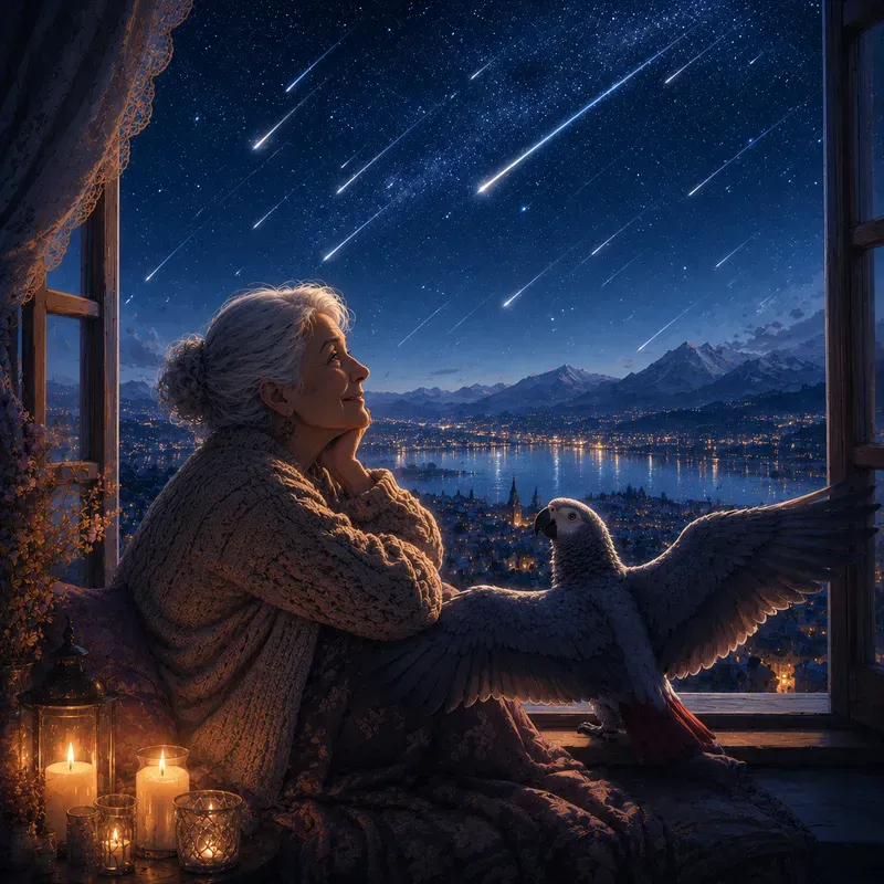 Moonlit Window Wonders
