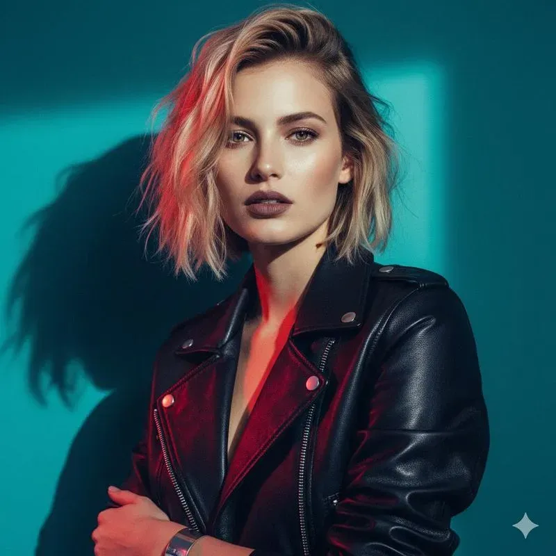 High Fashion Studio Model Photos