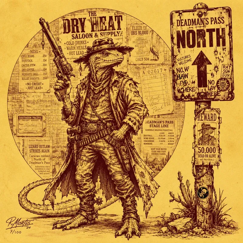 Retro Underground Ink Character Packs