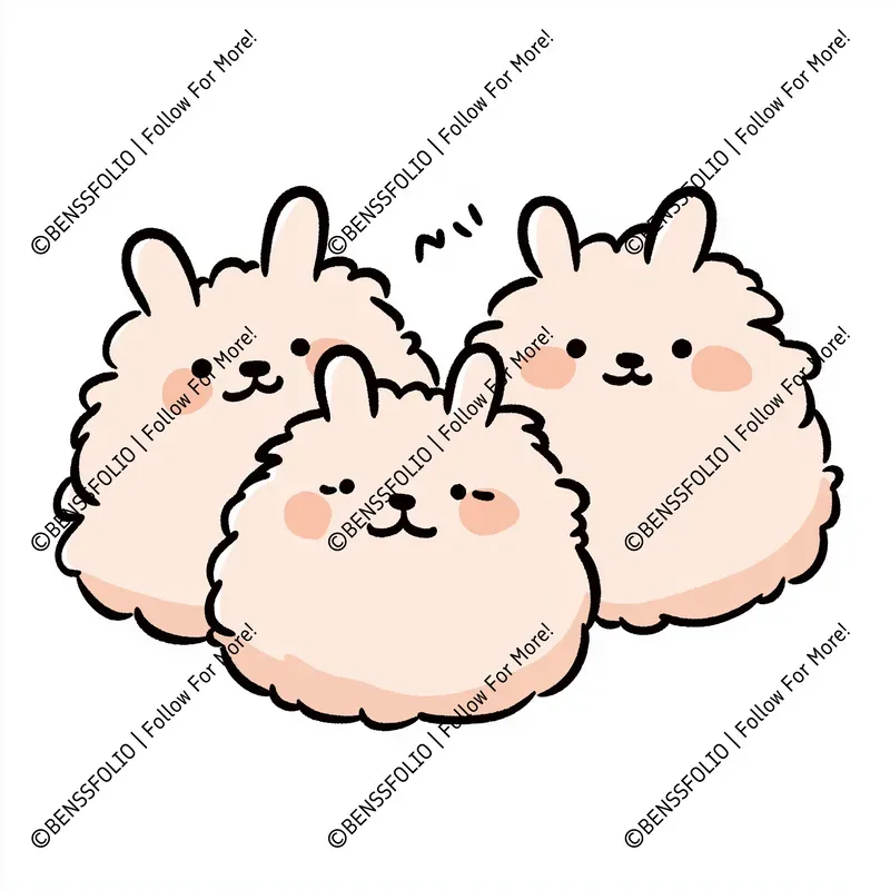 Triple Characters Drawing For Kids