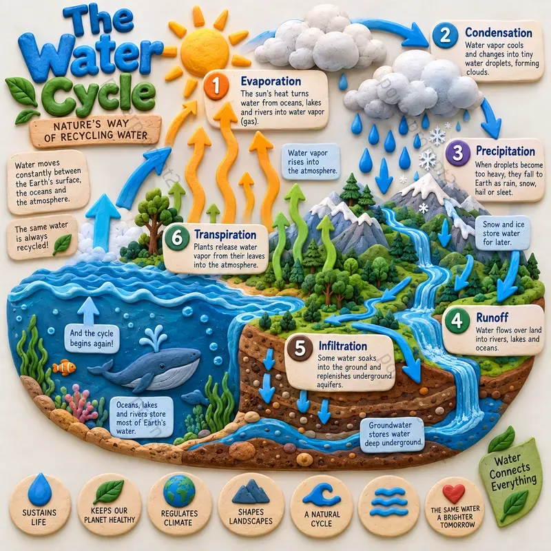 Clay Infographic Art