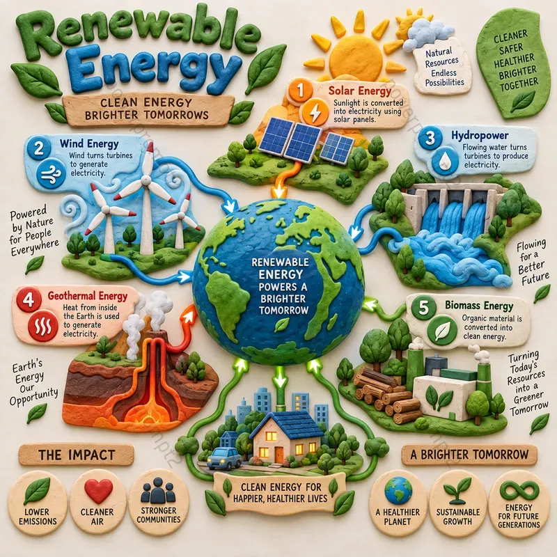 Clay Infographic Art