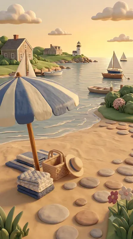 Summer Connecticut Life 3d Claymations