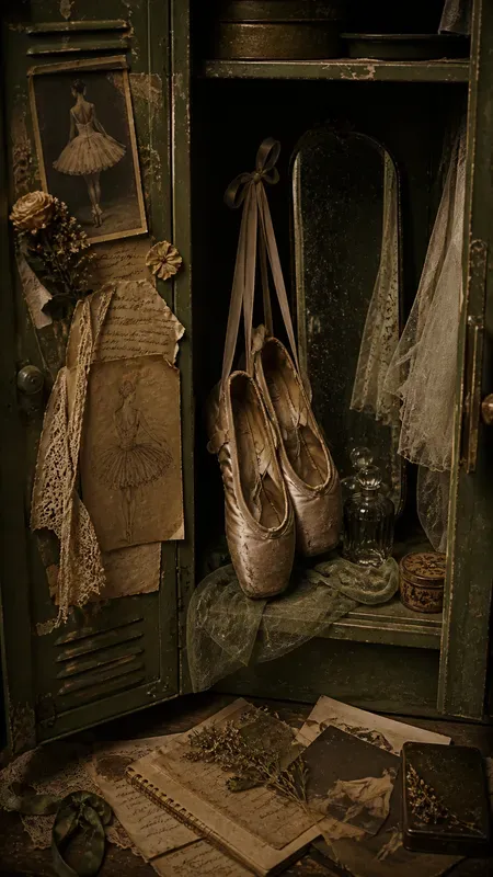 Dark Academia Ballerina Junk Journals