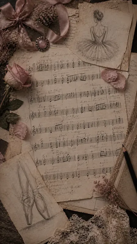 Dark Academia Ballerina Junk Journals