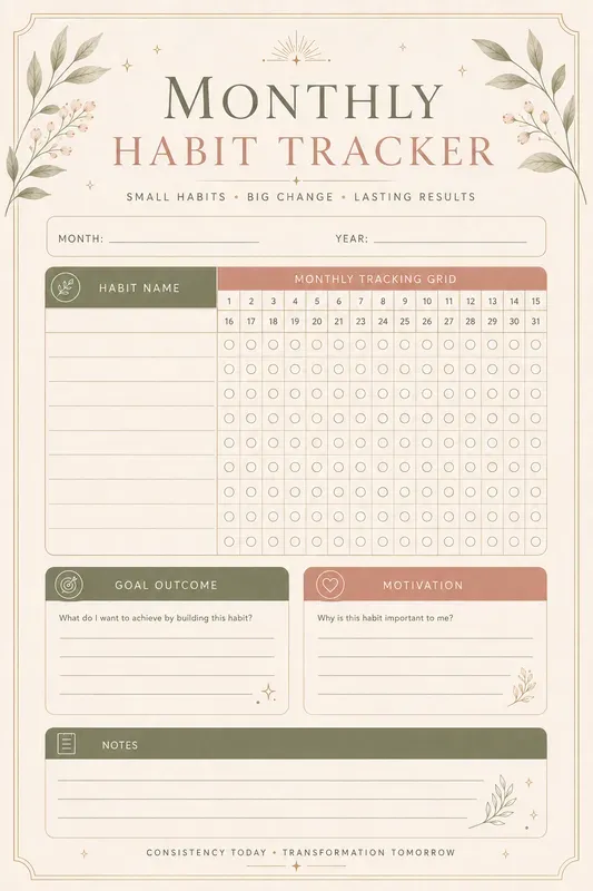 Vision Board Goal Planner Kits