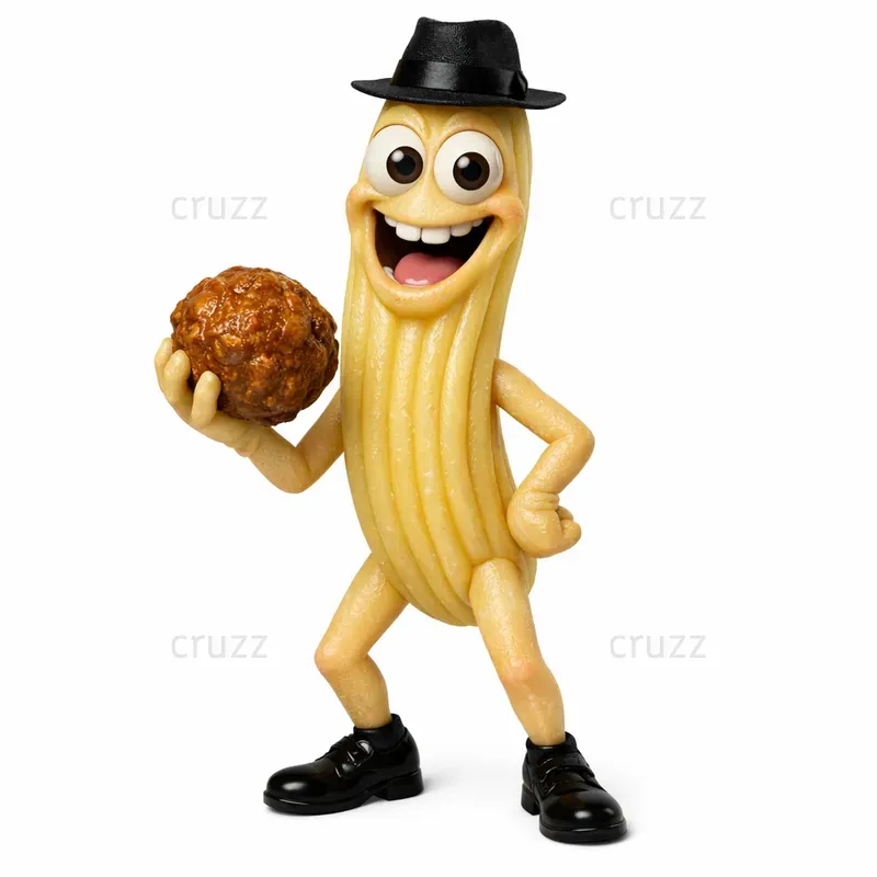 Italian Brainrot Surreal Characters