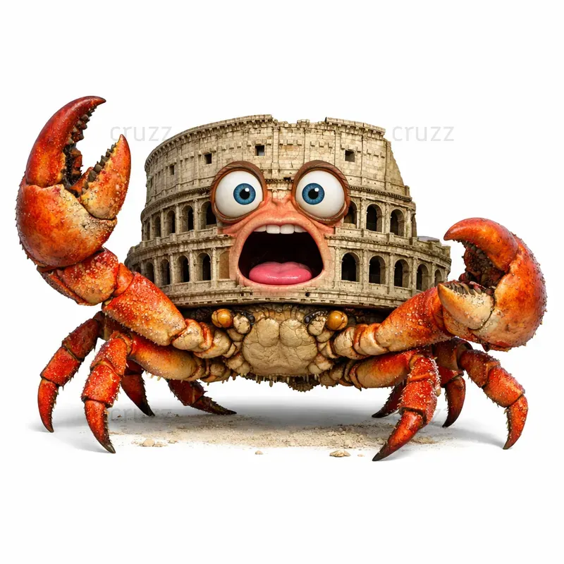 Italian Brainrot Surreal Characters