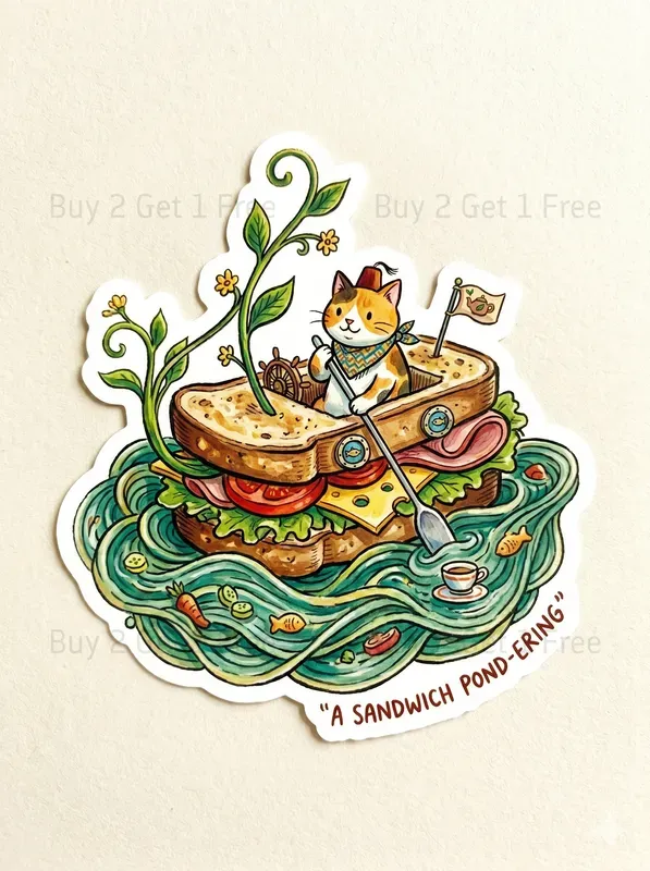 Handdrawn Absurd Sticker Packs