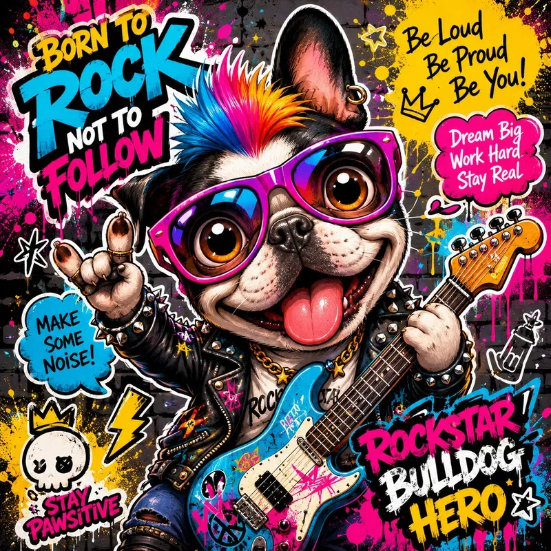 Pop Art Cartoon Posters