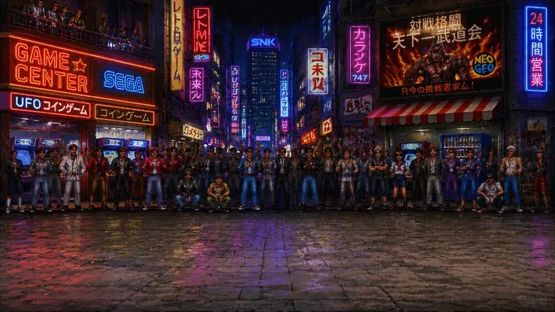 Arcade Battle Arena Backgrounds