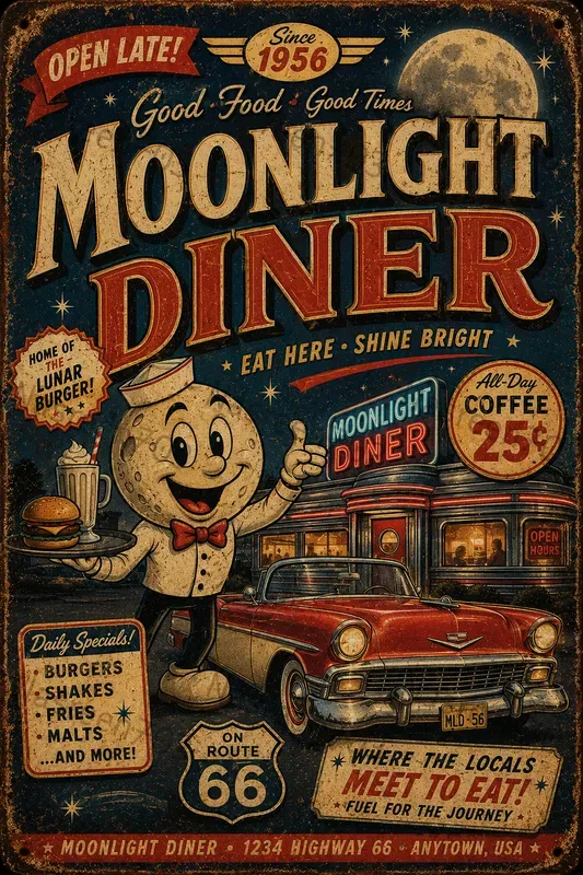 Retro Relic Poster Forges