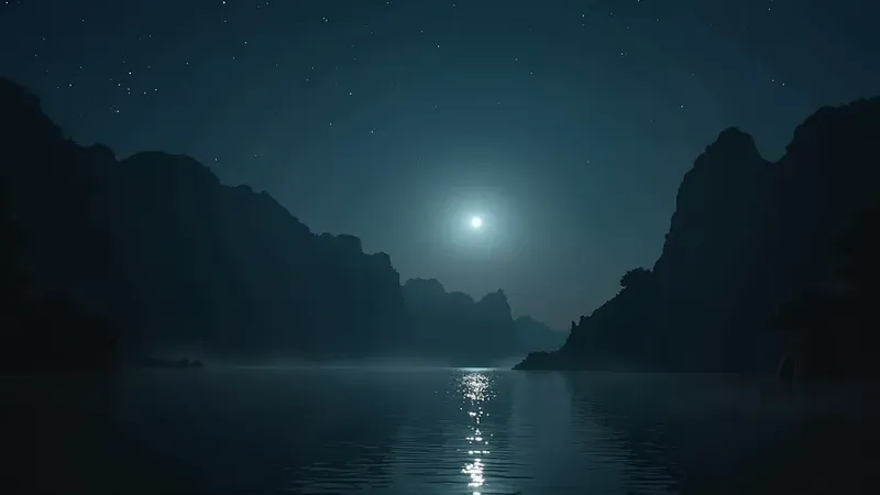 Ultracinematic Moody River Landscapes