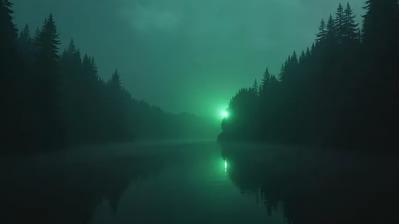 Ultracinematic Moody River Landscapes