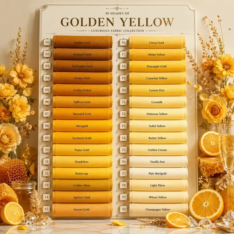 30 Shade Luxury Color Charts
