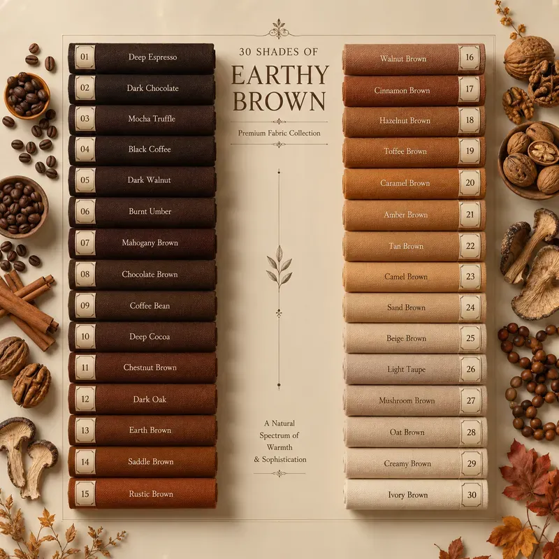 30 Shade Luxury Color Charts