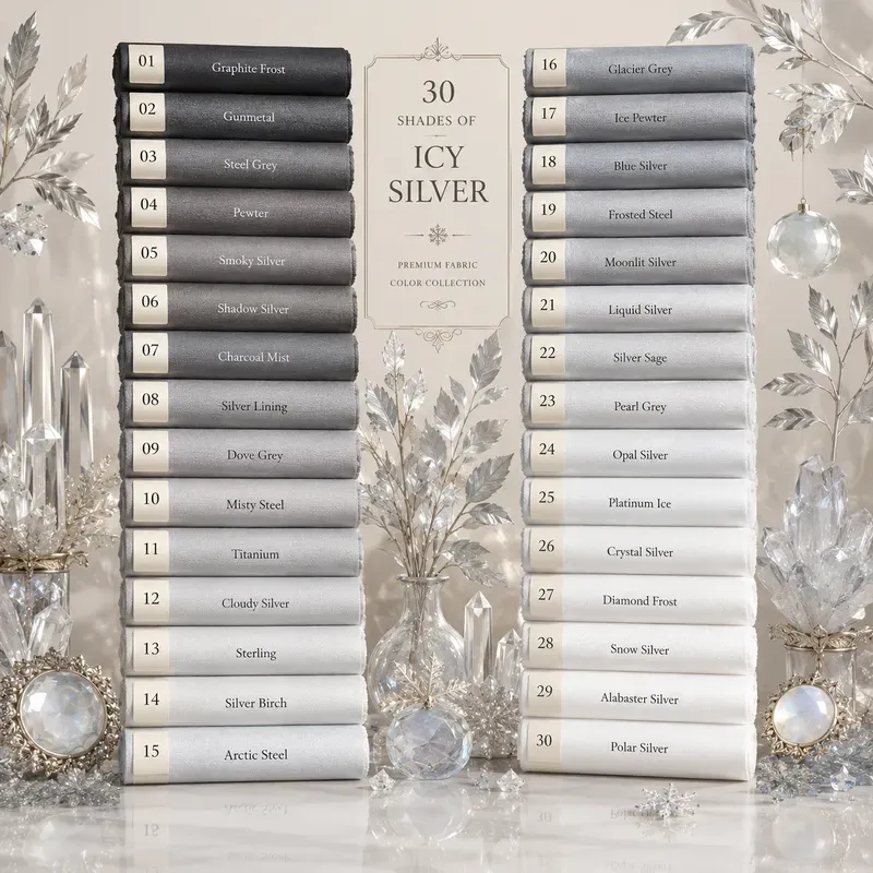 30 Shade Luxury Color Charts