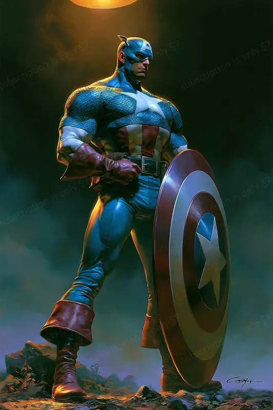 Dark Hero Portrait Masterpieces