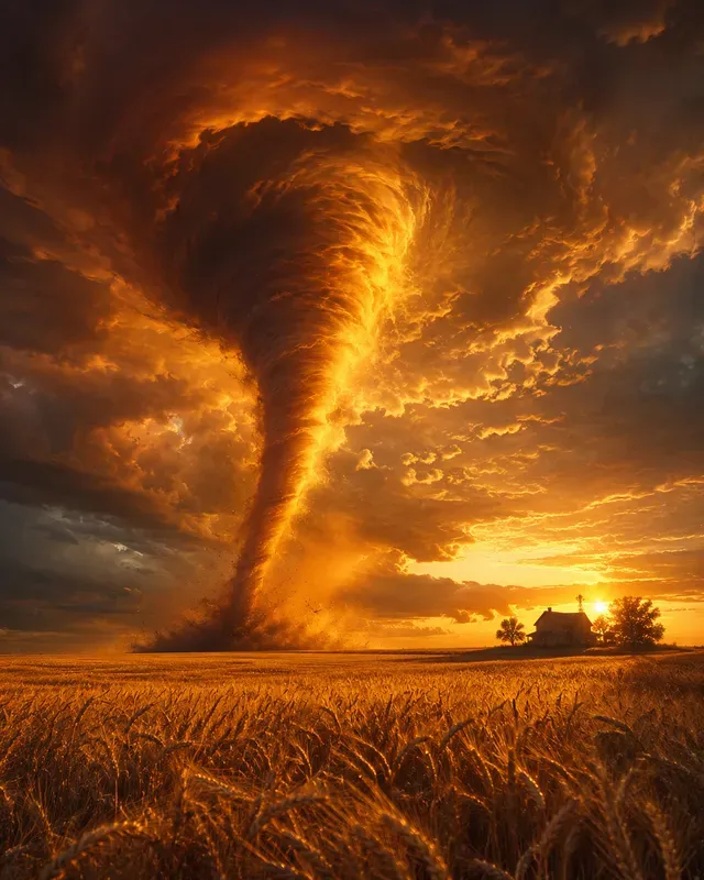 Cinematic Weather Photography Generator