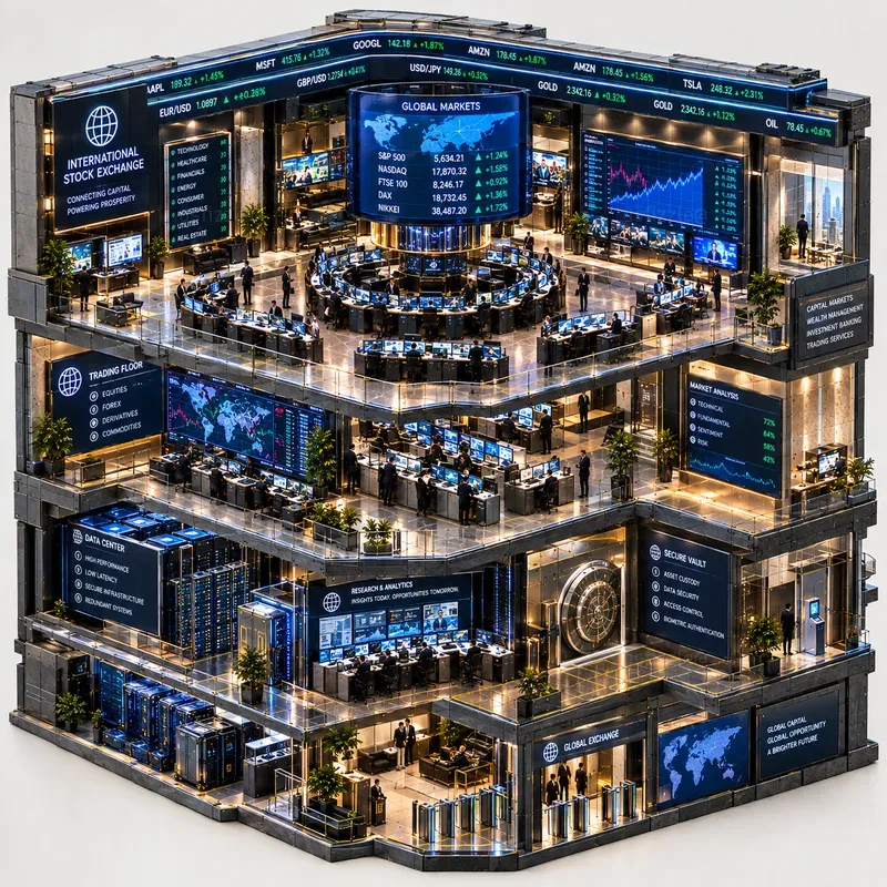 Bank Vault 3D Isometric Assets