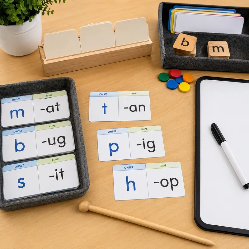 Phonics Wordbuilding Tray Photo Builders