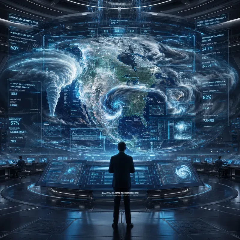 Quantum Climate Nexuses