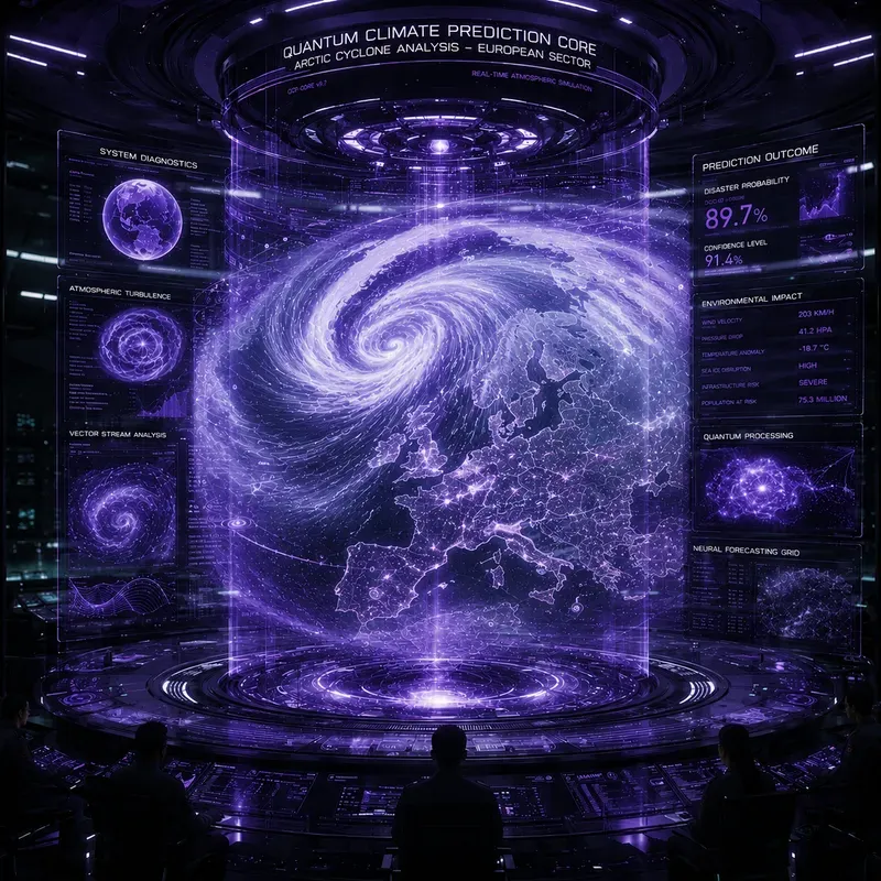 Quantum Climate Nexuses