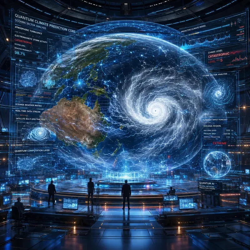 Quantum Climate Nexuses