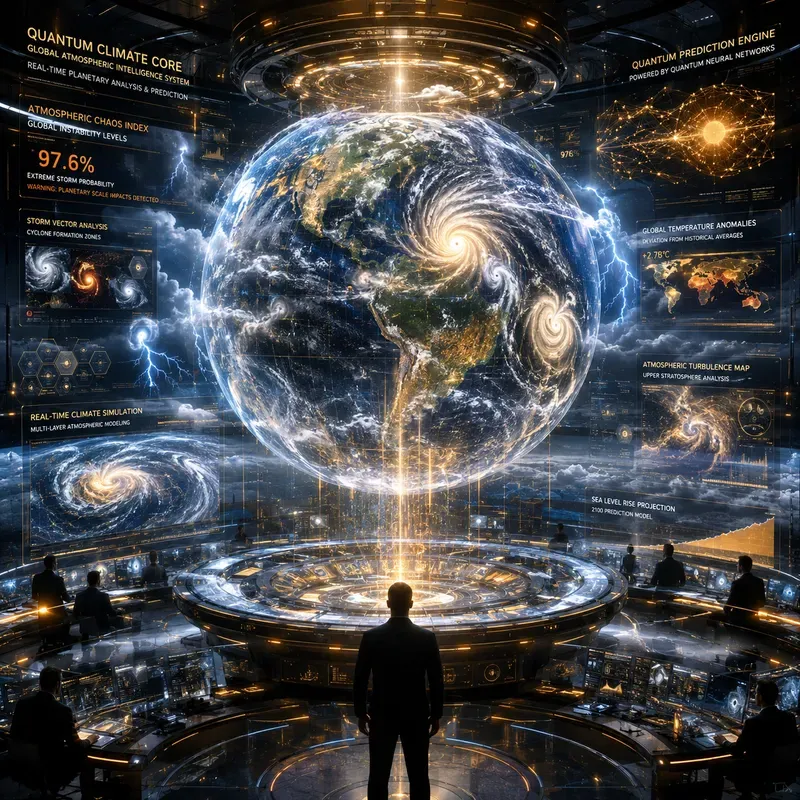 Quantum Climate Nexuses