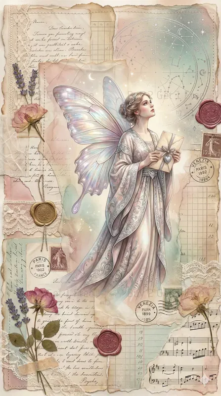 Valentine Fantasy Junk Journals