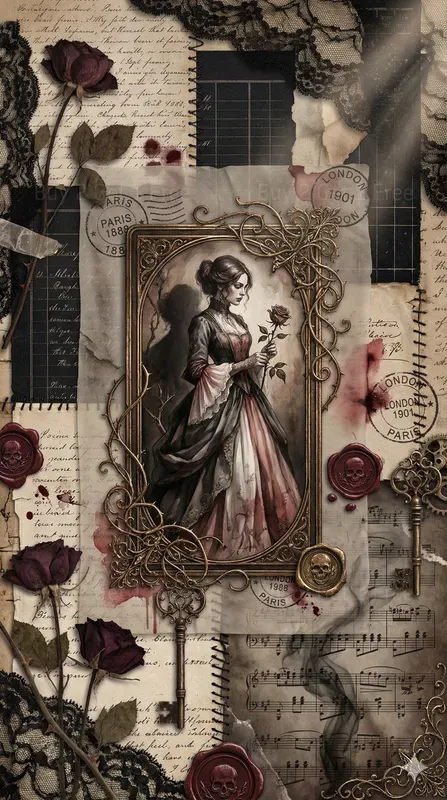 Valentine Fantasy Junk Journals