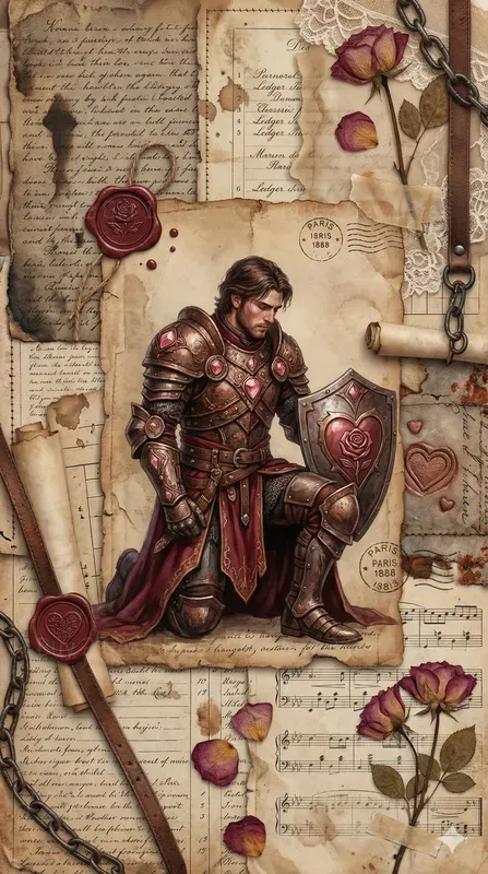 Valentine Fantasy Junk Journals