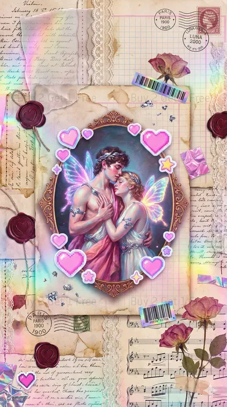 Valentine Fantasy Junk Journals