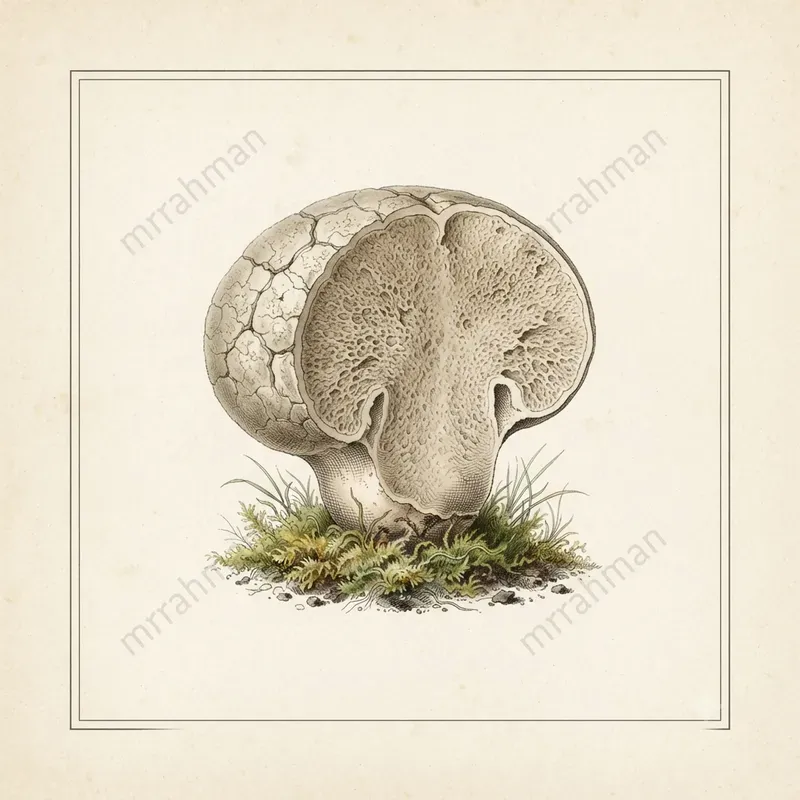 Vintage Botanical Mushroom Illustrators