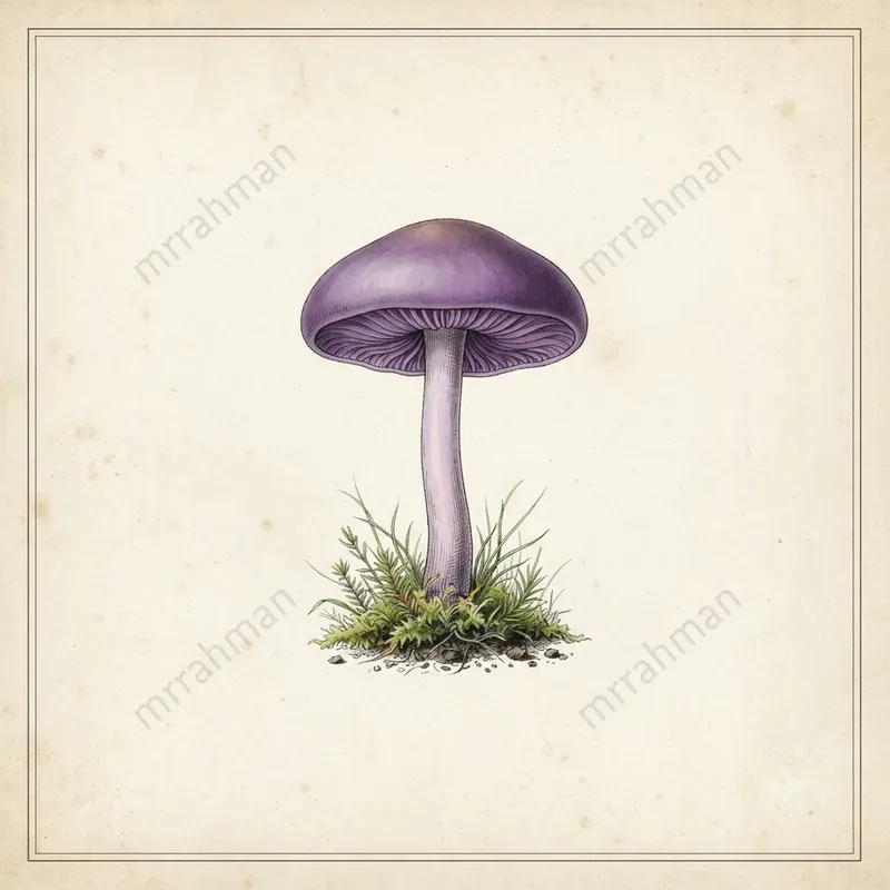 Vintage Botanical Mushroom Illustrators