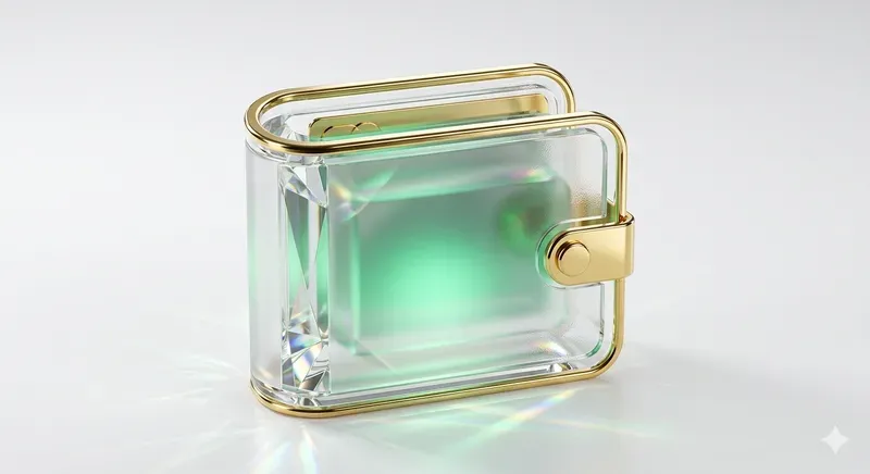 3D Glass Texture Icons