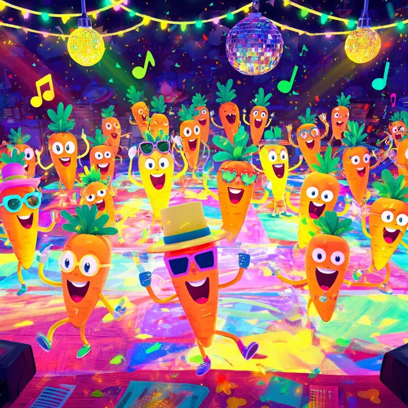 Dancing Vegetables