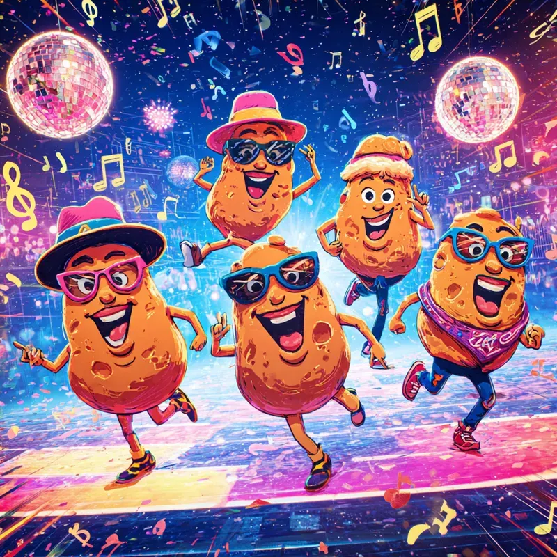 Dancing Vegetables