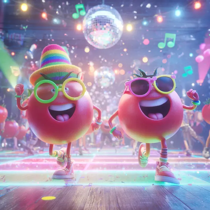 Dancing Vegetables