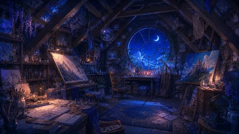 Anime Interior Atmosphere Generator