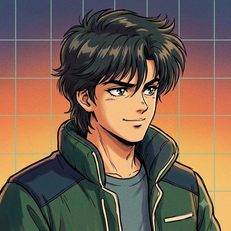 80s Retro Anime Portrait Studios