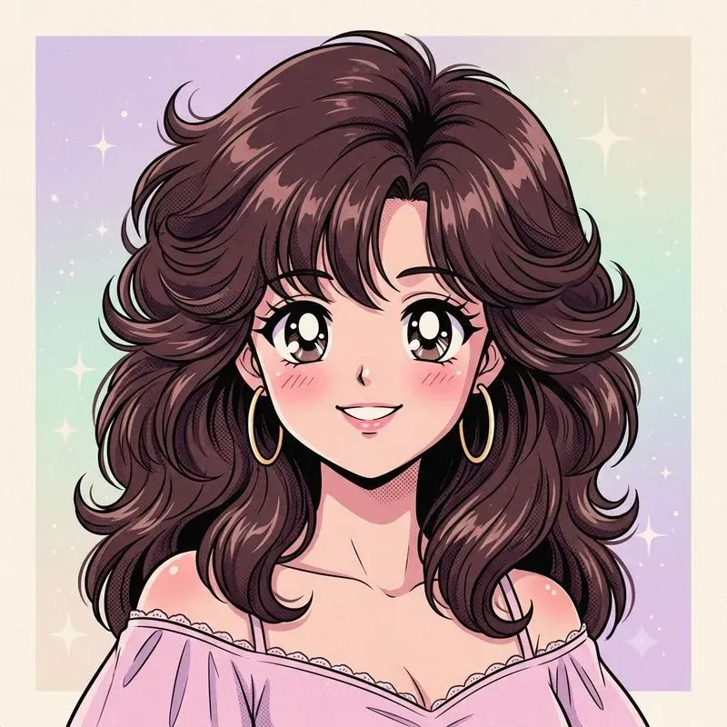 80s Retro Anime Portrait Studios