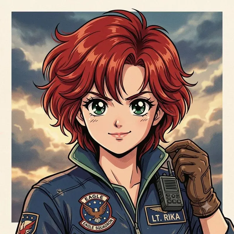 80s Retro Anime Portrait Studios