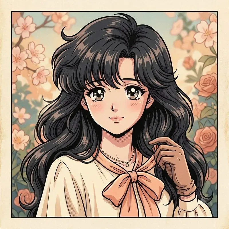 80s Retro Anime Portrait Studios