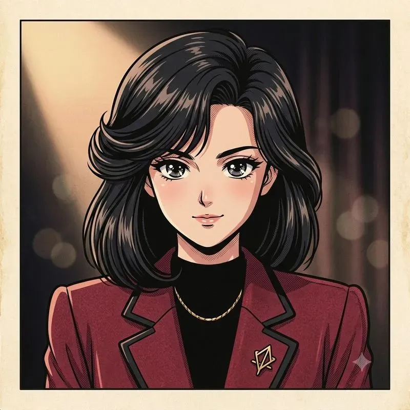 80s Retro Anime Portrait Studios